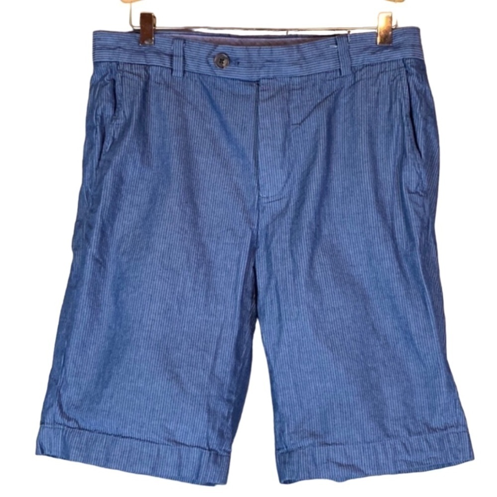 Brooks Brothers blue stripe Bermuda shorts Size 32